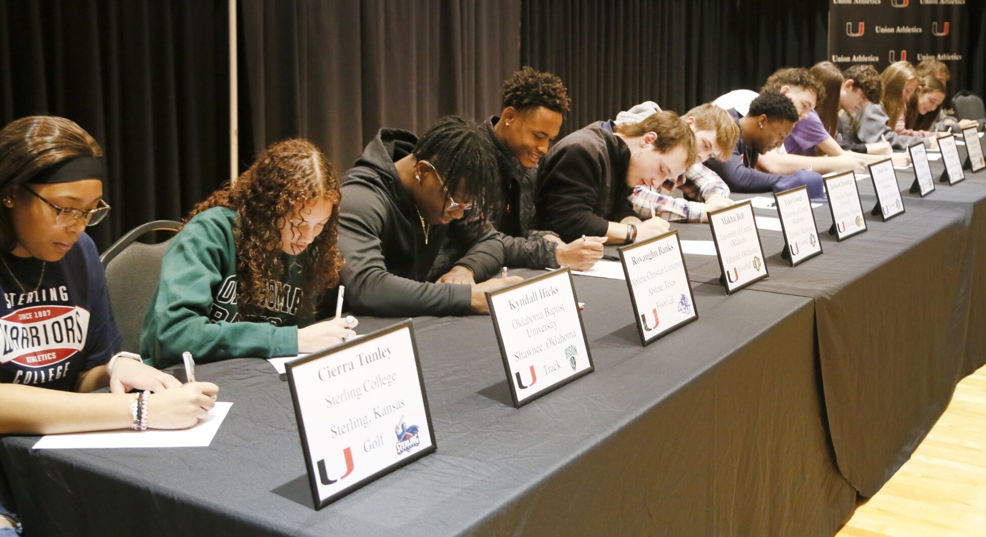 Signing Day at Union High School